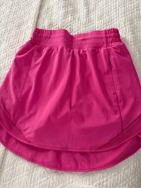 lululemon athletica Hot Pink High-Low Athletic Skort